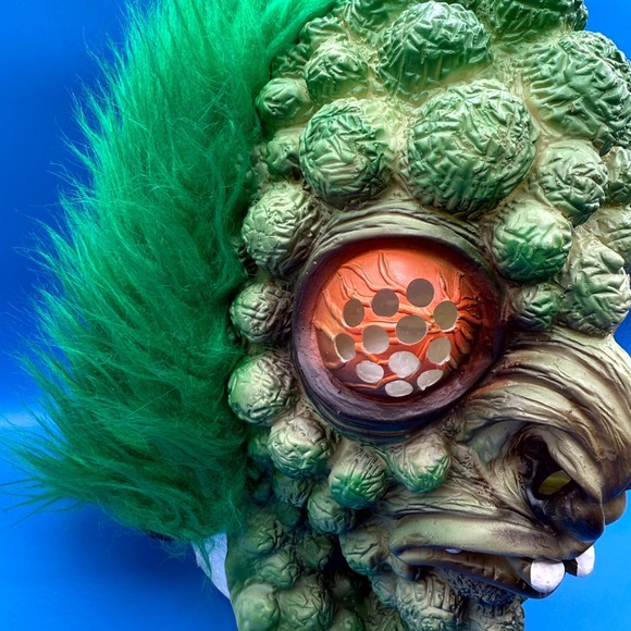 Rare Vintage Fun World The Fly Monster Jeff Goldblum Halloween Mask Costume‎ - Picture 3 of 9